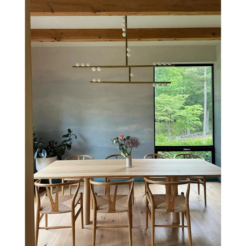 Brass Drop System Chandelier - 76 heads L 220cm x W 180cm x H 400cm / L 86.6" x W 70.9" x H 157.5"Blackcasivra