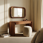 Modern Sculptural Vanity Table For Bedroom Interior