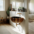 Modern Solid Wood Vanity Sink For Bathroom Furniture Decor
