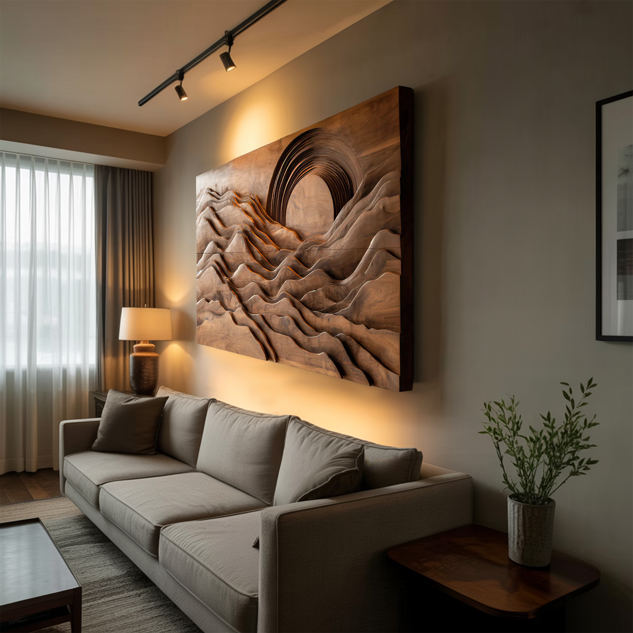 Handcrafted Wall Sculpture For Modern Home Interior