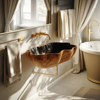 Farmhouse Wooden Wall Mounted Bathroom Sink For Bathroom Furniture Decor
