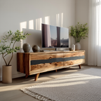 Modern Live Edge TV Stand For Bedroom Furniture