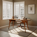Modern Solid Wood Desk For Living Room And Office Decor