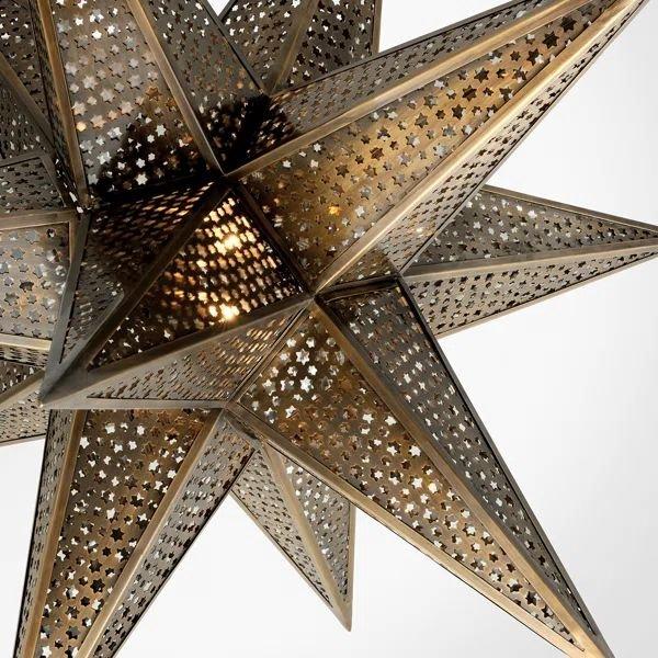 BU Star of Sky 5 Lights Chandelier - Metalcasivra