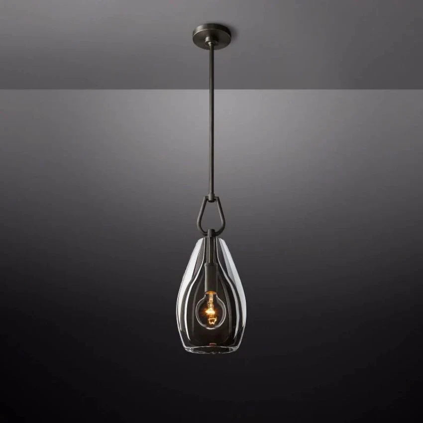Botanist Crystal Flute Pendant Light