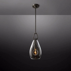 Botanist Crystal Flute Pendant Light