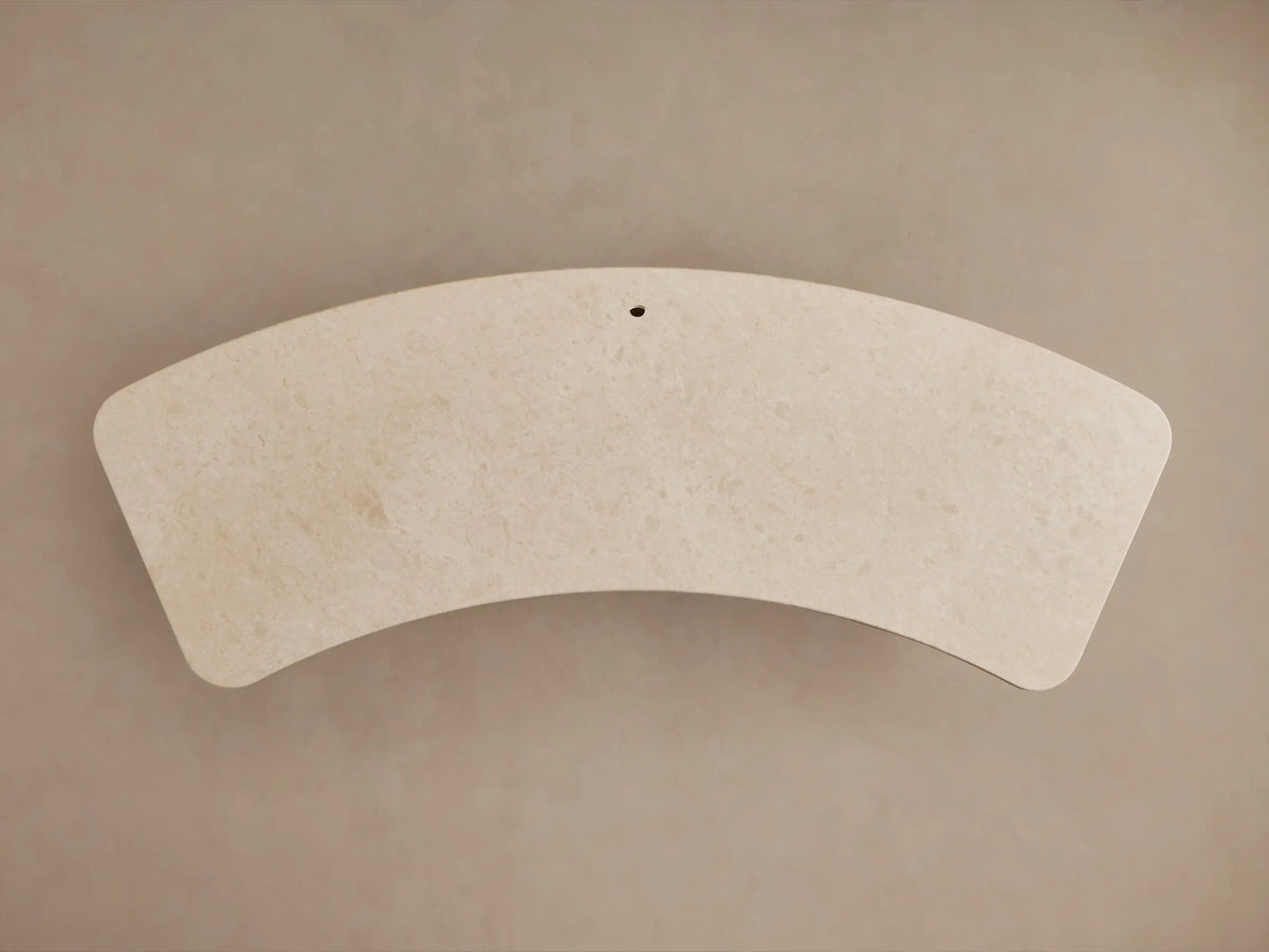 Caden Executive Desk with Stone Top and Integrated Storage