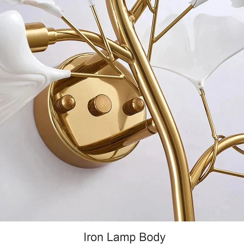 Calla Modern Leaf Wall Lamp - Warm Light 2700Kcasivra