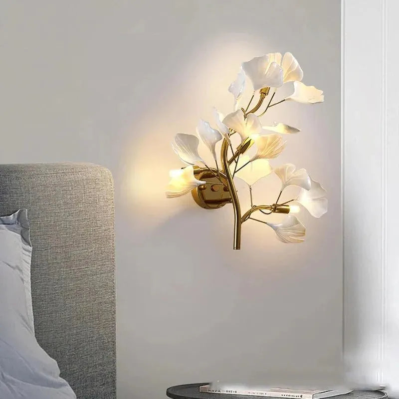 Calla Modern Leaf Wall Lamp - Warm Light 2700Kcasivra