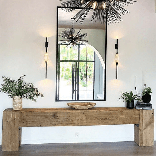 Callista Modern Crystal Linear Wall Sconce - Blackcasivra