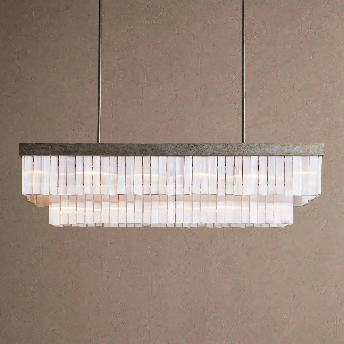 Camden Rectangular Chandelier 49''59'' - 49''casivra