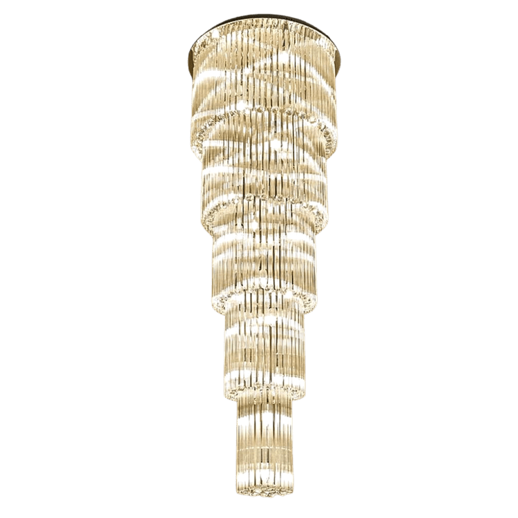 Camille Multiple Tier Crystal Chandelier - Diameter( 15.8 in ) x Height ( 39.4 in )3 Layerscasivra