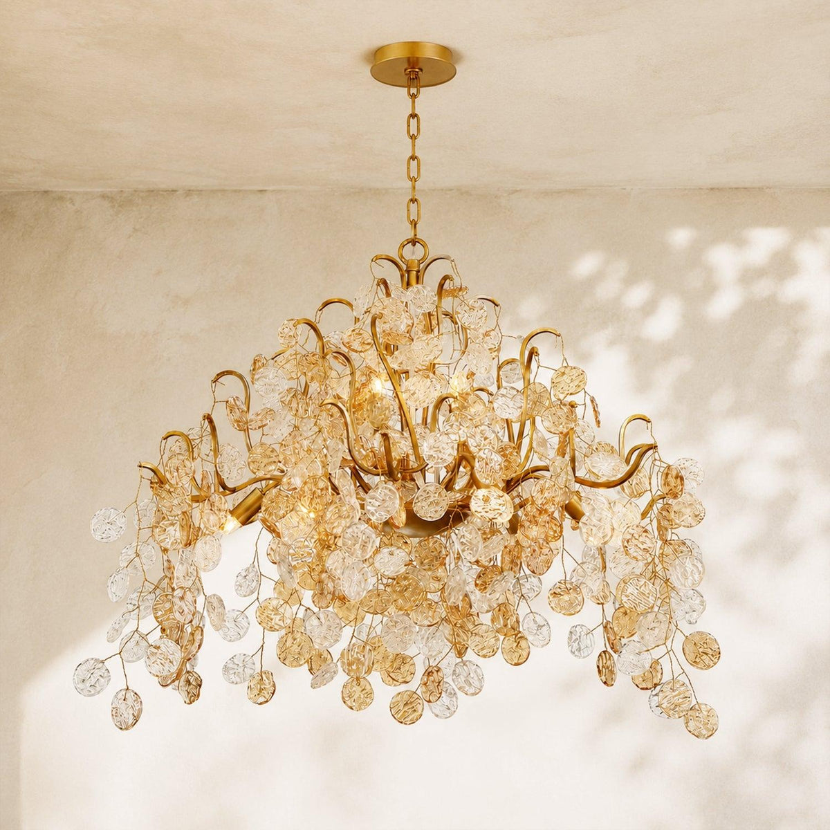Campo Round Chandelier 11 Light 33"W - casivra