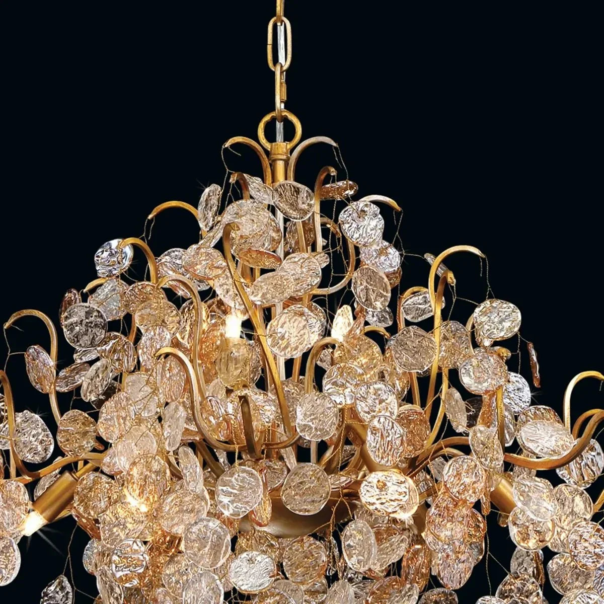 Campo Round Chandelier 8 Light 26"W - casivra