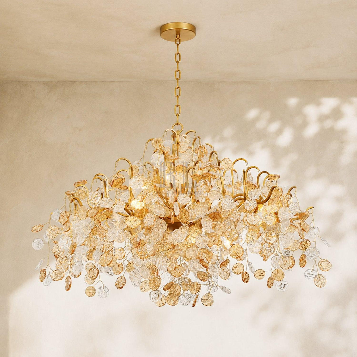 Campo Round Chandelier 8 Light 26"W - casivra