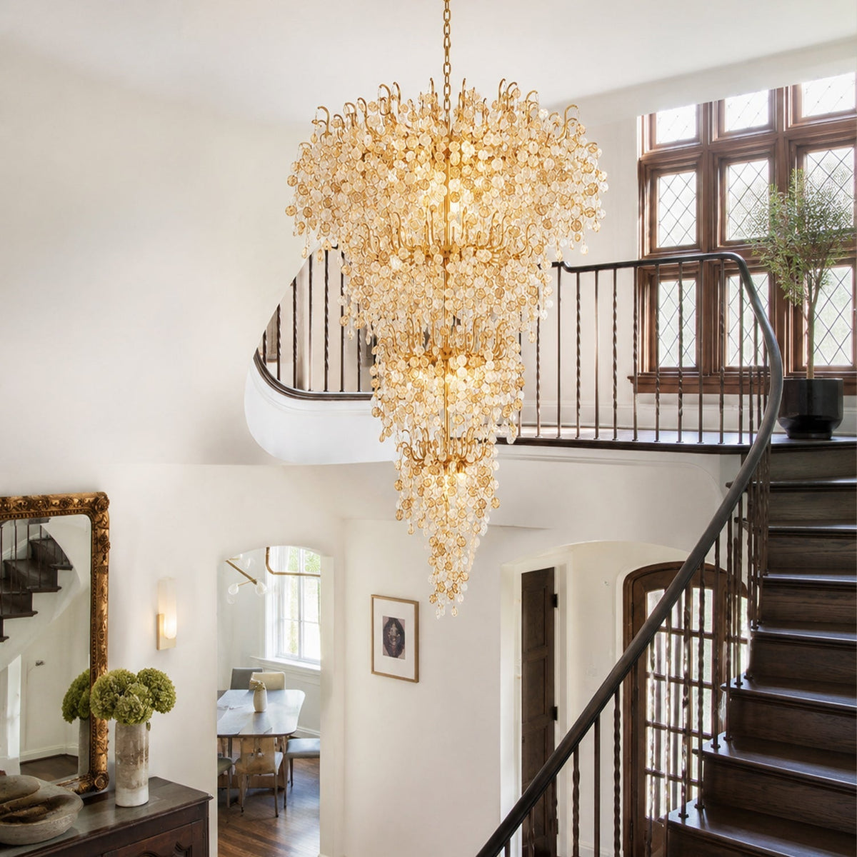 Campo Round Multi - Tier Chandelier 33 - Light 47"W - casivra