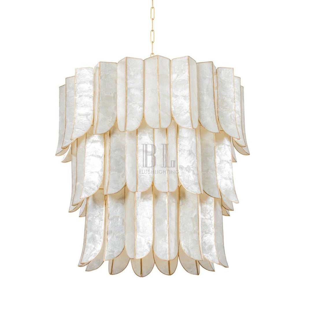 Cartagena Luxury Designer Hanging Chandelier-Chandelier-casivra-2-Layer 22.75"L x 22.75"W x 21"H-casivra