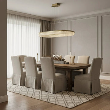 buyBergamo Crystal Dining Chandelier - Morsale