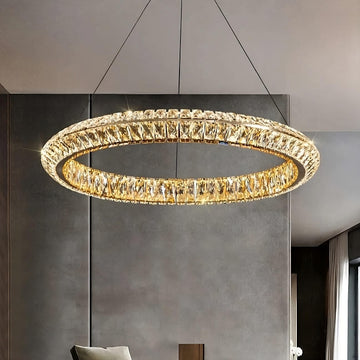 buyBacci Crystal Ring Chandelier - Morsale