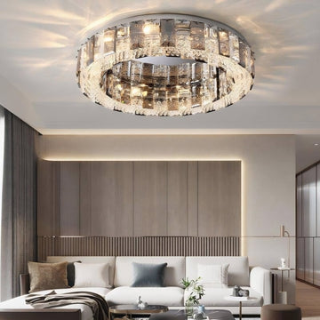 buyLancia Crystal Flush Mount - Morsale
