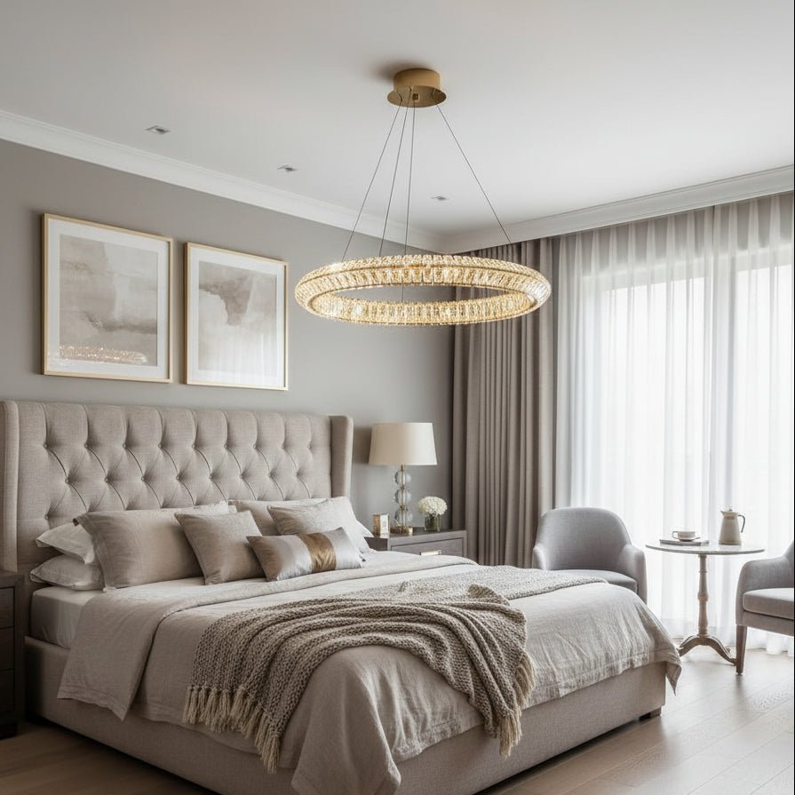 buyBacci Crystal Ring Chandelier - Morsale