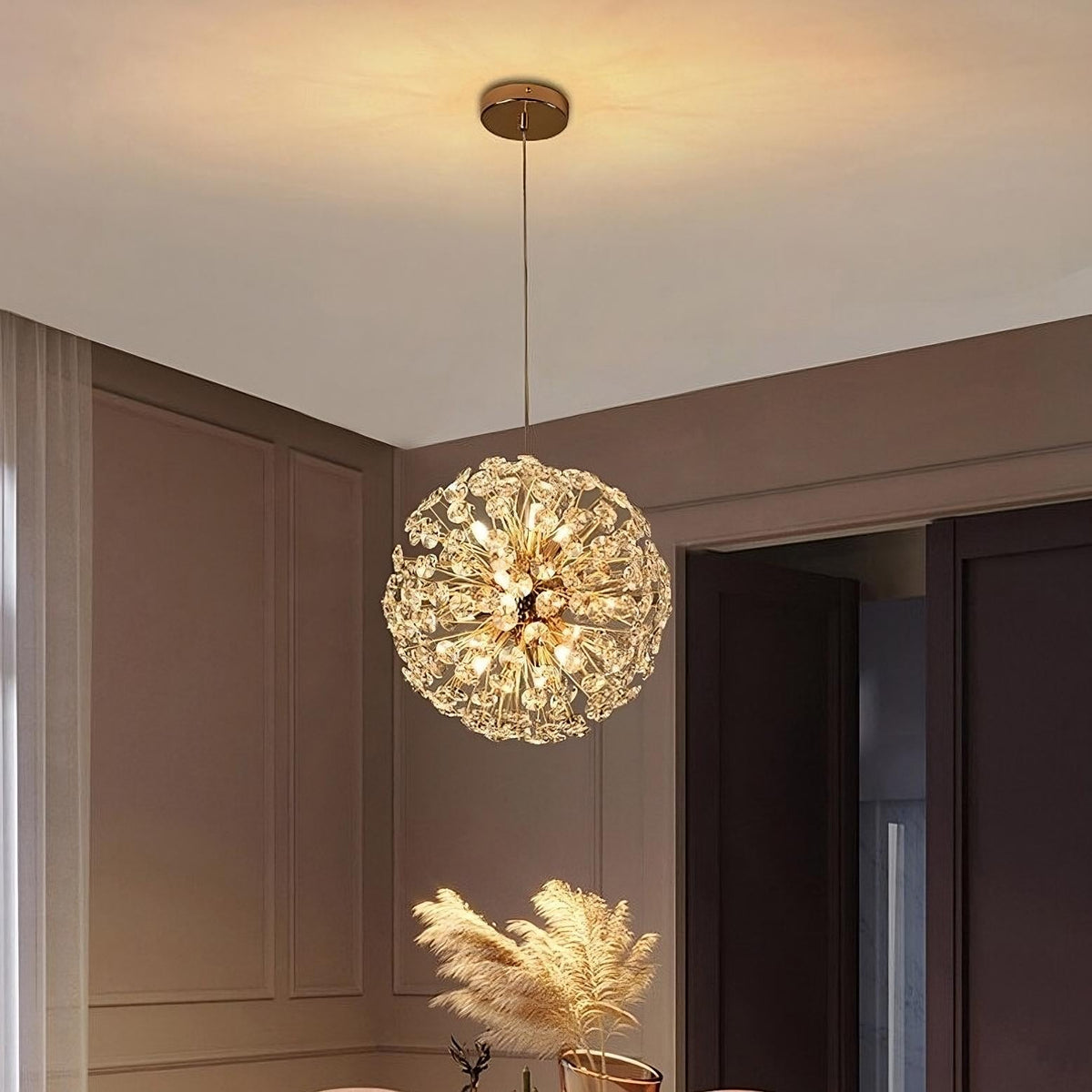 buyAurelio Dandelion Sphere Chandelier - Morsale