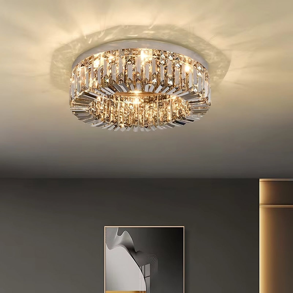 buySpeccio Crystal Flush Mount - Morsale