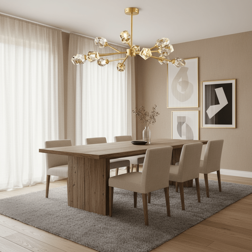 buyDiamante 12-Light Crystal Chandelier - Morsale