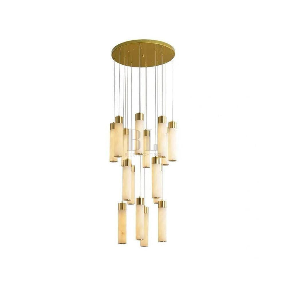 Celestial Alabaster Cascade Chandelier-Chandelier-casivra-casivra