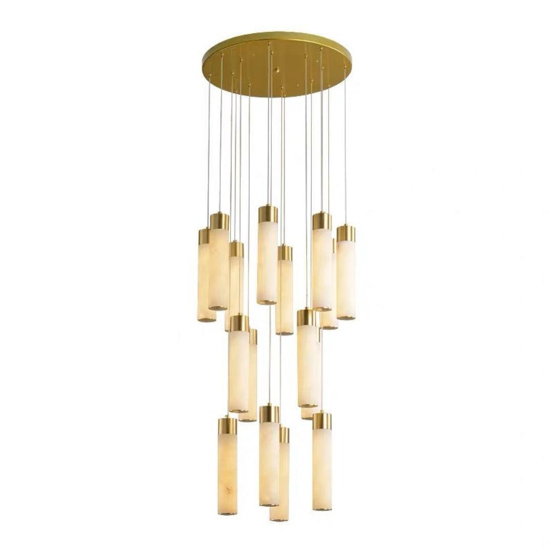 Celestial Alabaster Cascade Chandelier-Chandelier-casivra-casivra