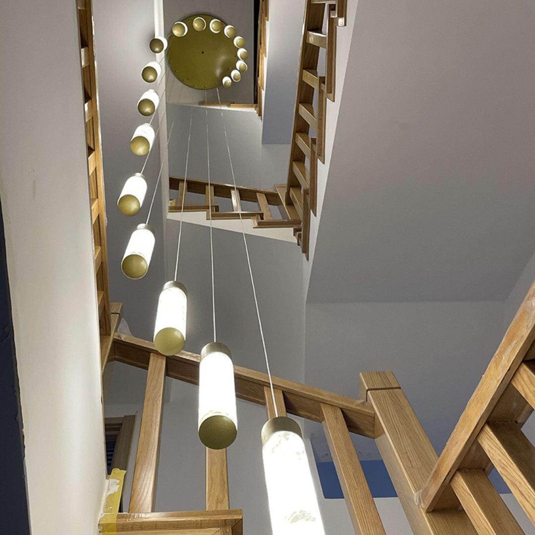 Celestial Alabaster Cascade Chandelier-Chandelier-casivra-casivra