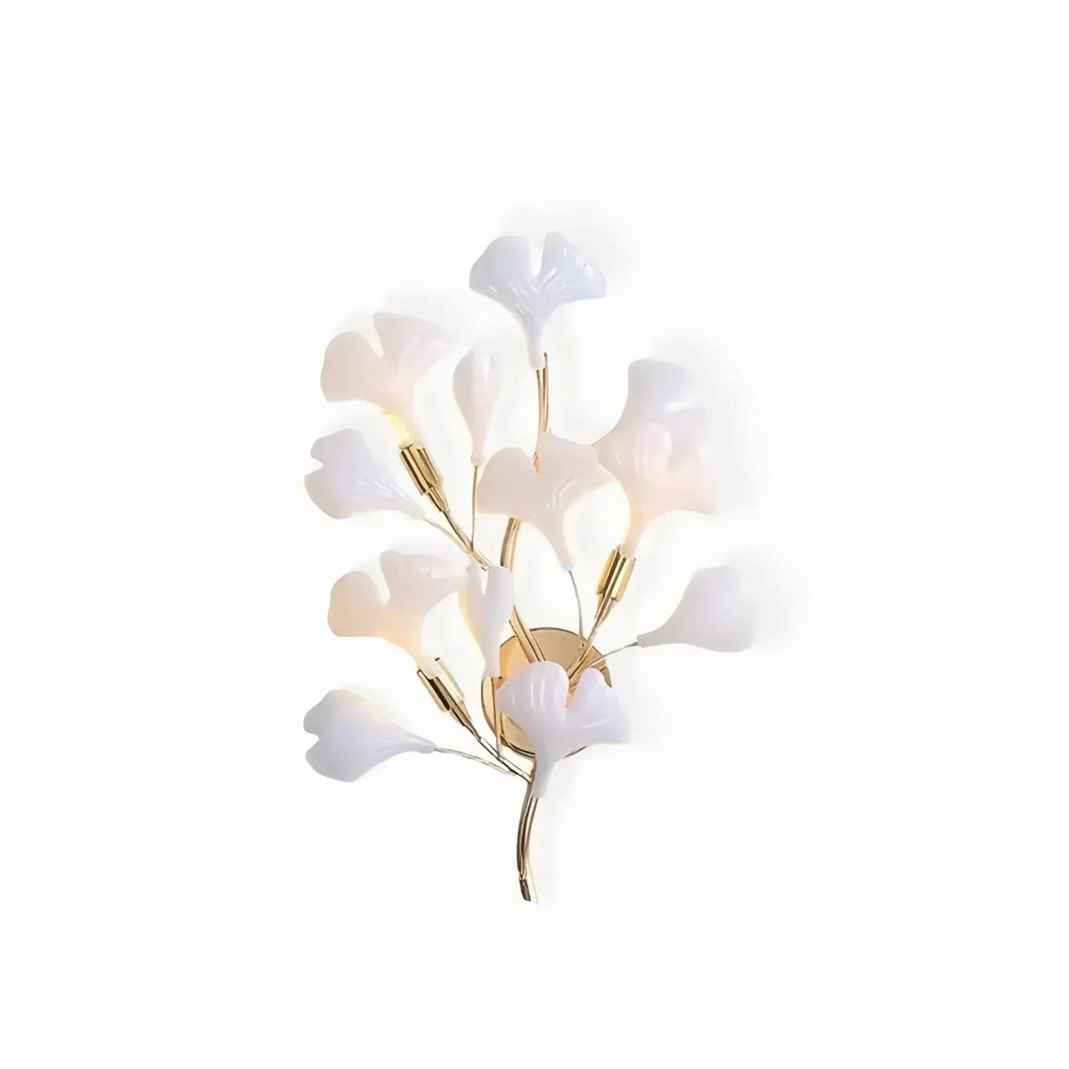 Ceramic Gingko Wall Lamp - Dia 40cm X H 60cmcasivra