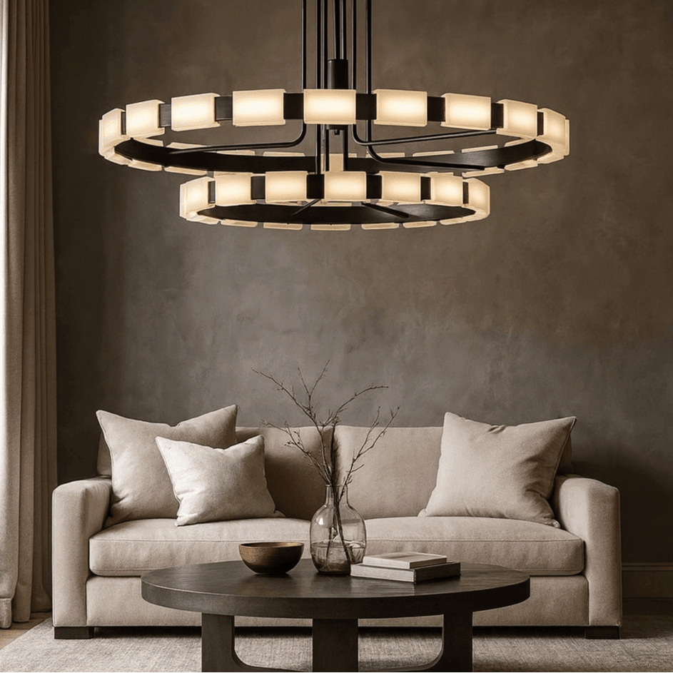 buyAveline Marble Chandelier - Morsale