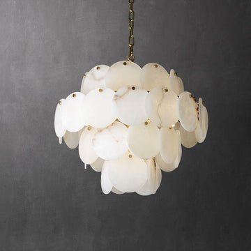 Charlene Marble Multi - Tier Round Chandelier - 6 Layercasivra