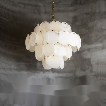 Charlene Marble Multi - Tier Round Chandelier - 6 Layercasivra