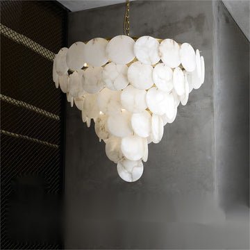 Charlene Marble Multi - Tier Round Chandelier - 6 Layercasivra
