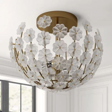Cherish 2 Lights Pendant Chandelier - Goldcasivra
