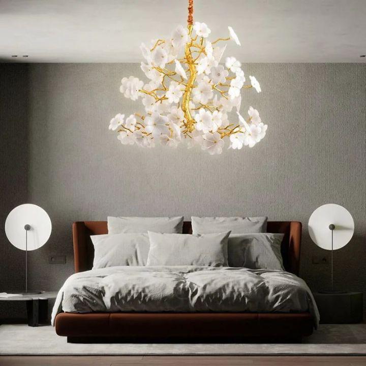 Cherry Dining Room Branch Chandelier - D60cm (D23½")casivra