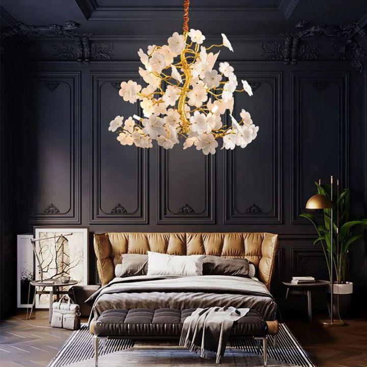 Cherry Dining Room Branch Chandelier - D60cm (D23½")casivra