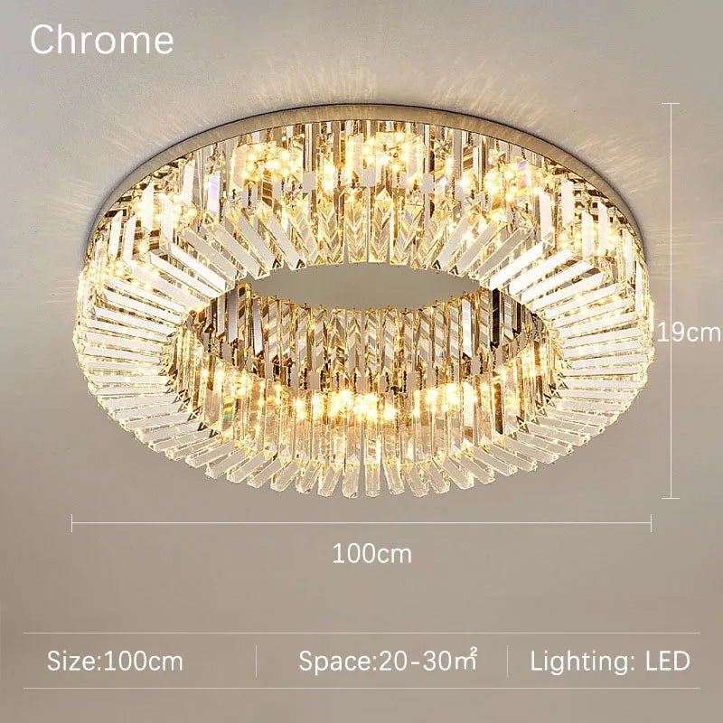 buySpecchio Crystal Flush Mount - Morsale