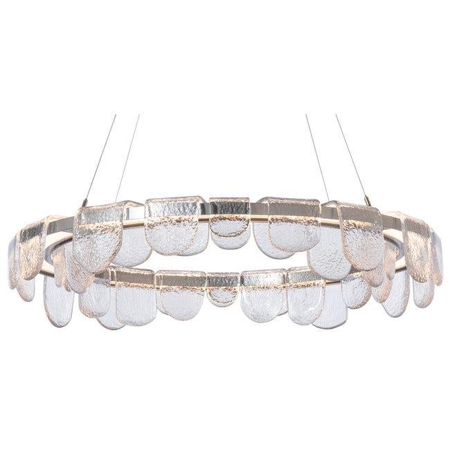 Circular Glass Chandelier - Bronzecasivra