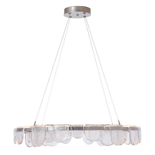 Circular Glass Chandelier - Bronzecasivra