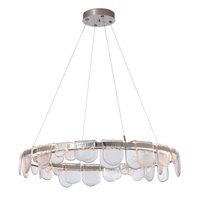 Circular Glass Chandelier - Bronzecasivra