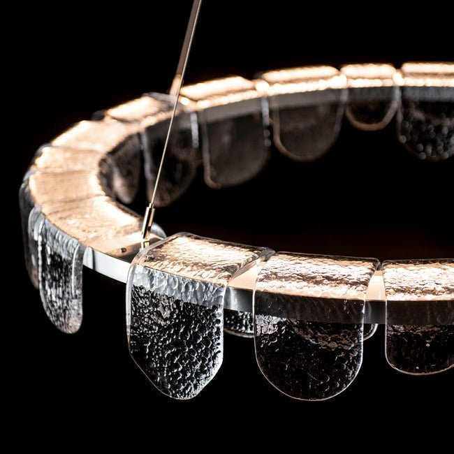 Circular Glass Chandelier - Bronzecasivra