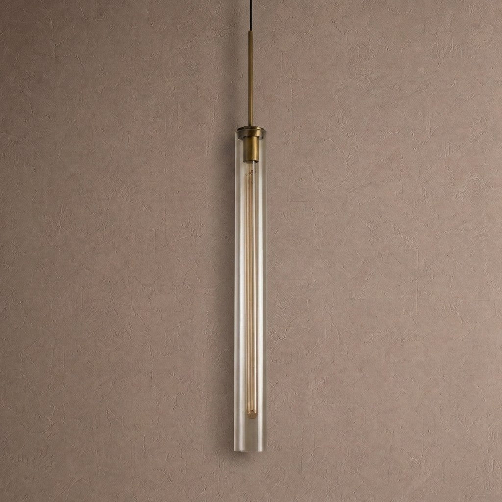 Colleena Fluted Glass Pendant - casivra