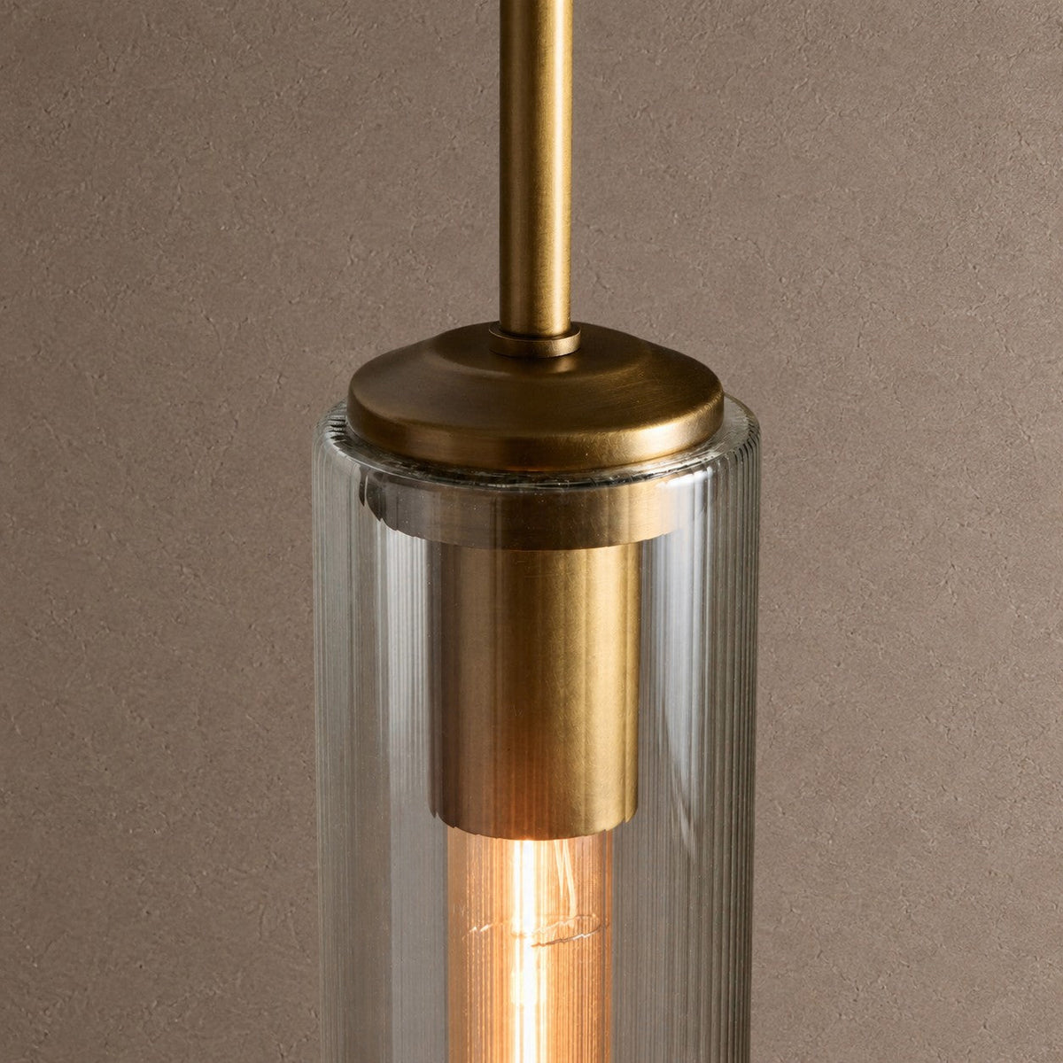 Catalina Fluted Glass Pendant