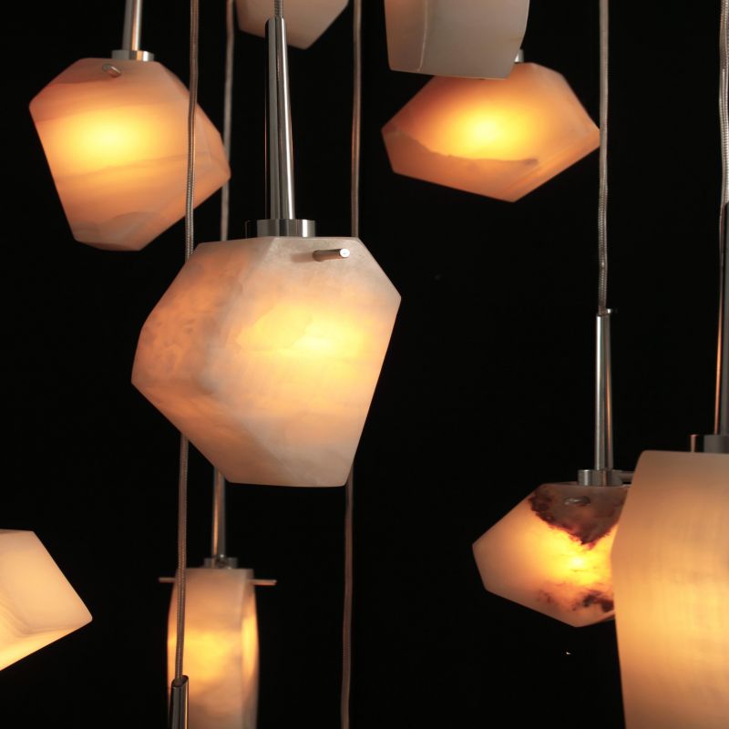 Contemporary Alabaster Pendant Light - casivra
