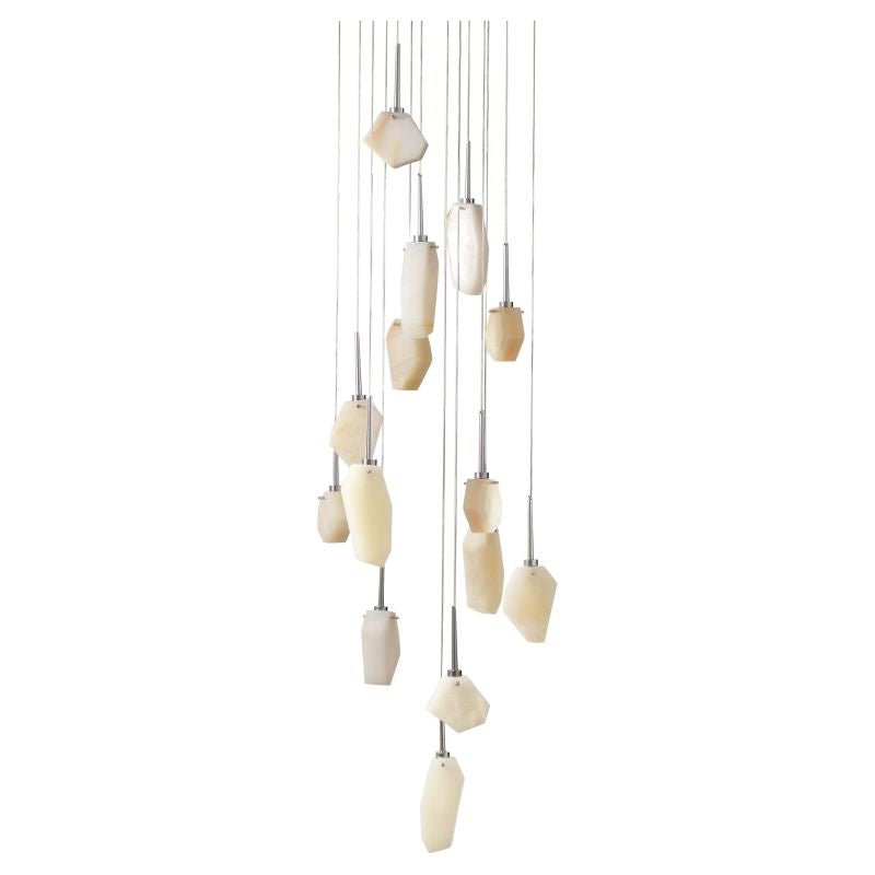Contemporary Alabaster Pendant Light - casivra