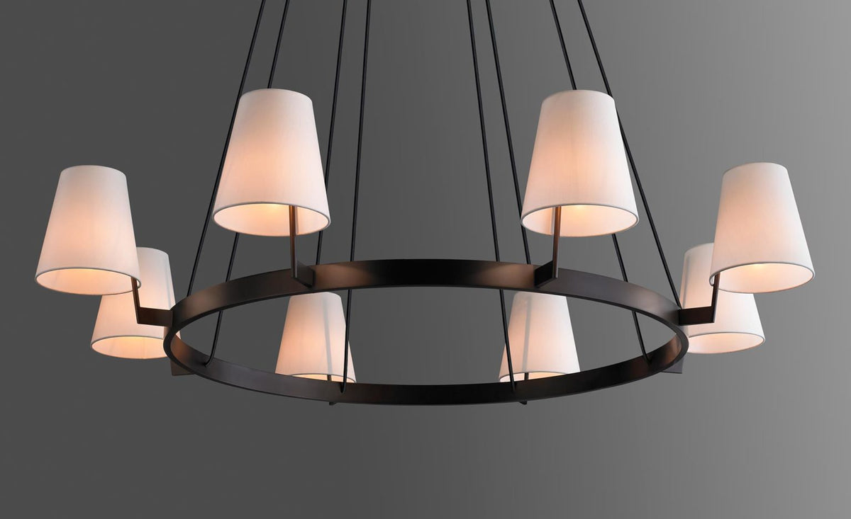 Corniche Circular Round Chandelier 60'' - casivra