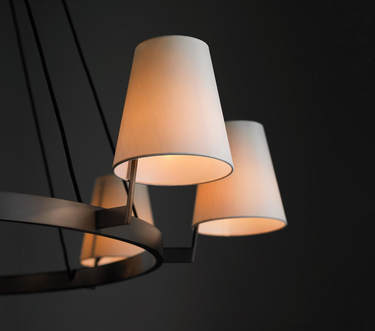 Corniche Circular Round Chandelier 60'' - casivra